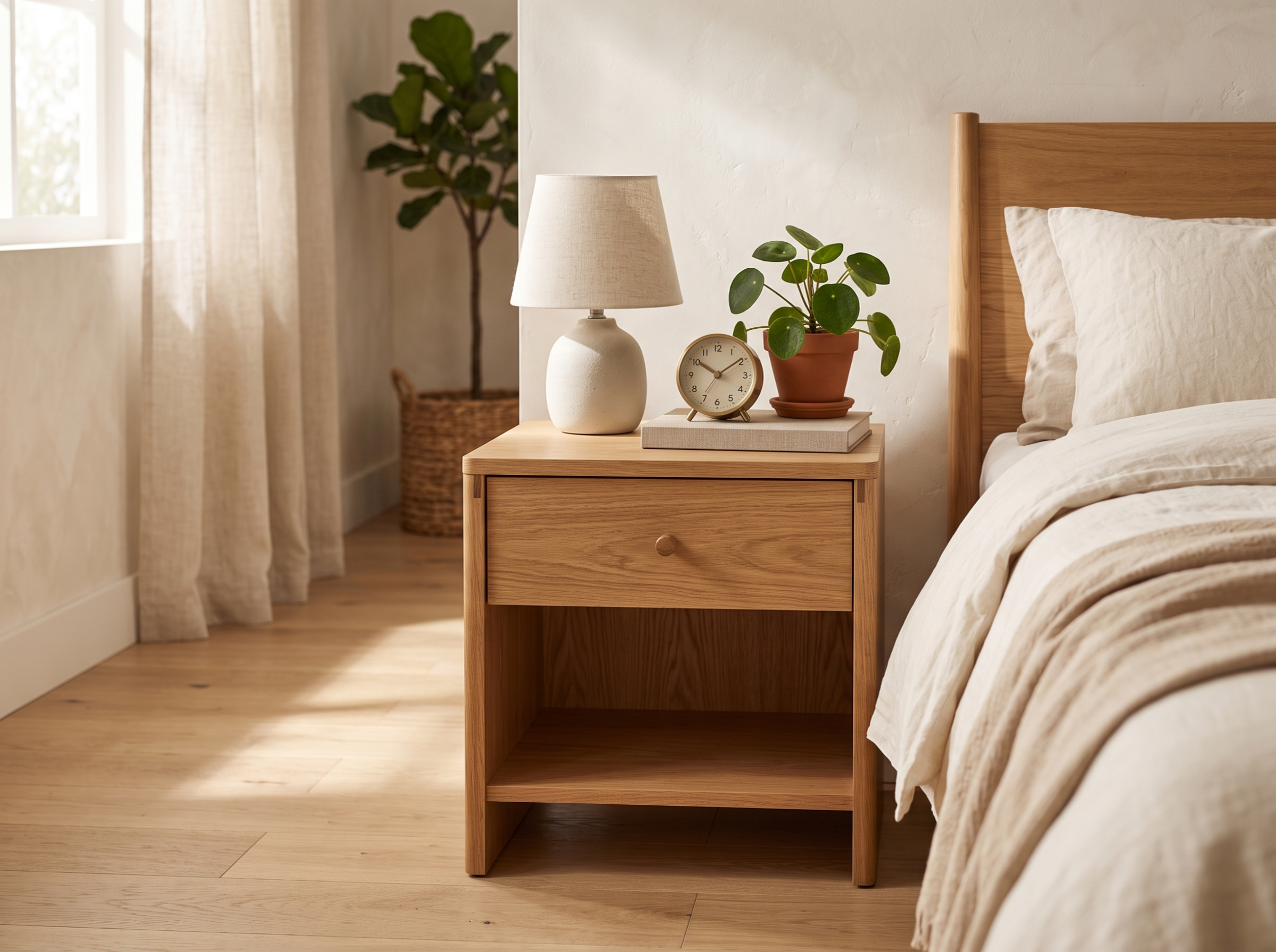 Bedside Storage Table
